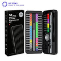 Mini Electric Precision Screwdriver Kit 58 1Electric LED Light Cordless Rechargeable DIY Industrial Grade Aluminium Alloy Handle