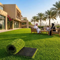 Customize Heat Resistant Artificial Grass Turf Synthetic Grass Carpet for Villas and Garden Decoration Grass Lawn Sport Flooring