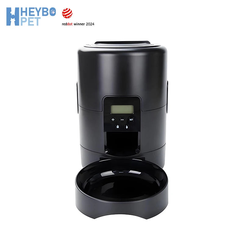 OEM ODM 2L Detachable Easy Clean Convenient Button Operation Smart Cat Dog Pet Food Dispenser for Pets