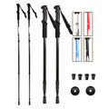Baton Self Defense Expandable Stick Metal Three Section Carbon Fiber Walking Walking Stick Ultralight Folding Custom Logo
