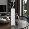 Portable 120ML Electric Essential Oil Diffuser Timer Waterless Auto Shut-off Remote Control Aroma Diffuser Hotel French Metal