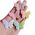 Kawaii Cartoon Gradient Color Butterfly Flatback Resin Cabochon for Phone Deco Parts DIY Accessory Scrapbook