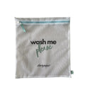 32x36cm Blue Zippered Mesh Laundry Bag Customs Logo Laundry Washing Bag MegaBDM
