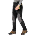 Outdoor Wear Resisting Trekking Pants Winter Men Waterproof Stretch Tactical Cargo Hiking Trousers Fleece Plus Size Soft Shell