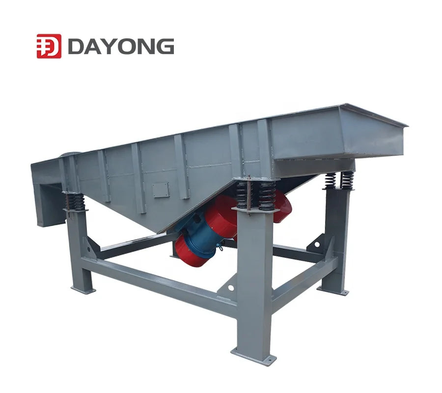 High Efficiency Sand Vibration Separator Sieve Machine Linear Vibrating Screen