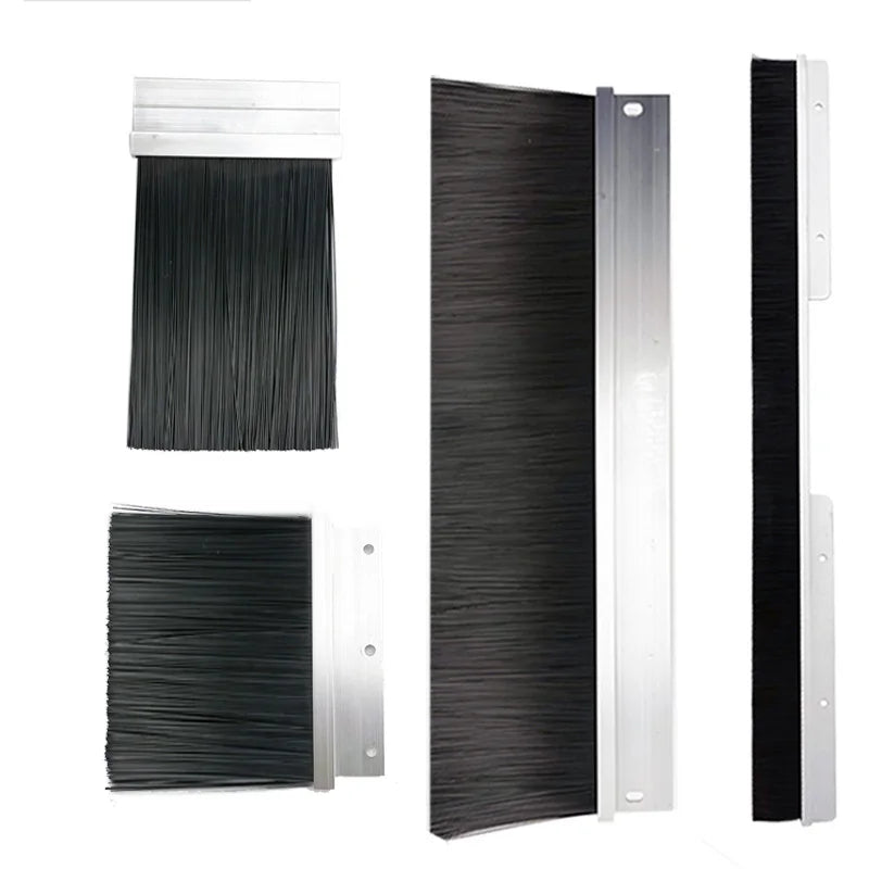UL94-V2 Cable Seal Brush PP Bristles Strip Brush for Sever Room Raised Floor Grommet Industrial OEM Customizable for Wiring