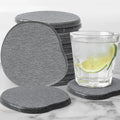 Unique Absorbent Stone Coasters Instant Drying Stone Drinks Coasters Natural Diatomaceous Earth Coasters for Drinks