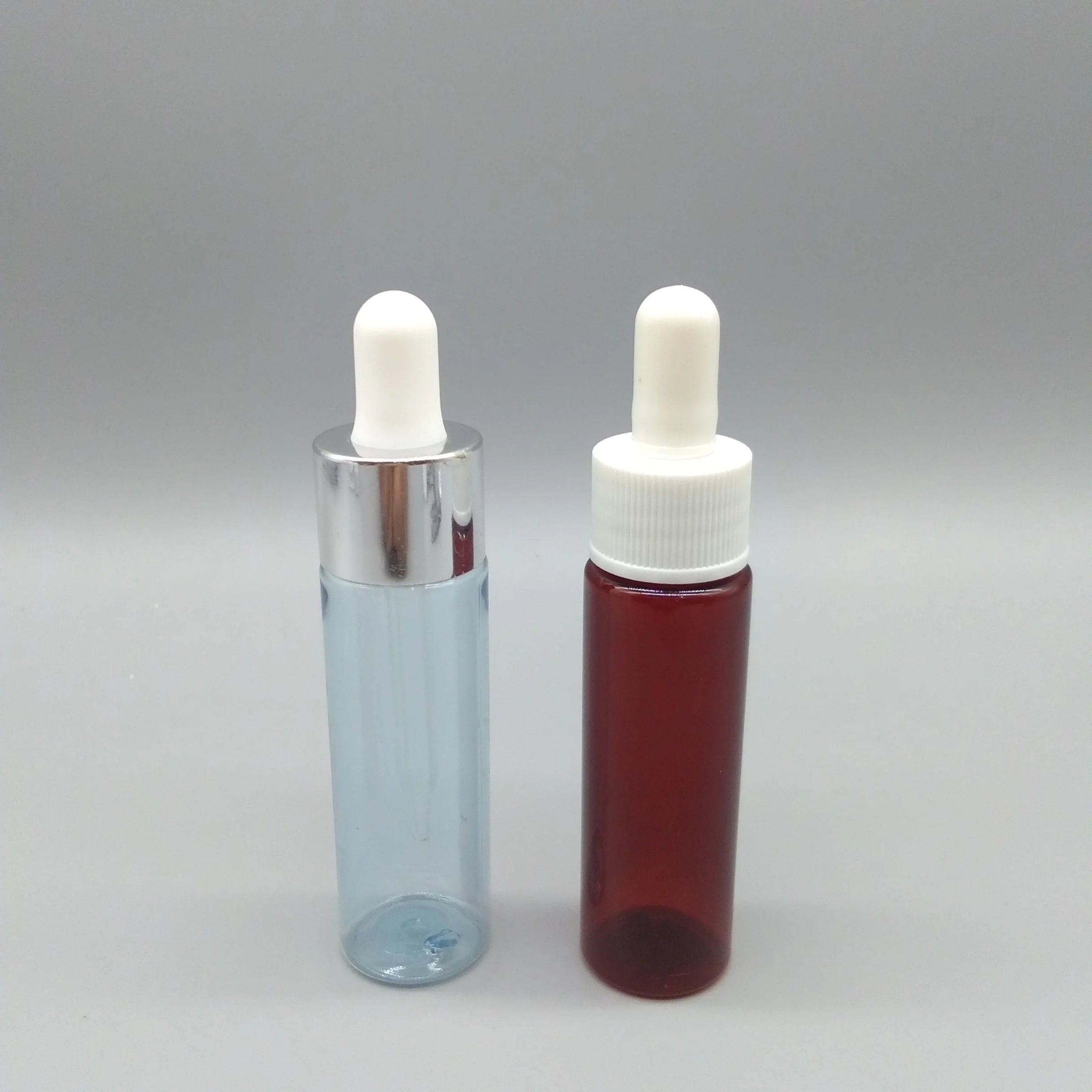 Travel Size 25ml Flat Shoulder Plastic Bottle with PP Screw Cap 20/410 for Face Cream & Facial Cleanser Screen Printed