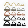 MeeTee XP049 25mm Luggage Hardware Accessories DIY Handmade Decorative Buckle Alloy Triangle Shaped Bag Strap Connective Buckle