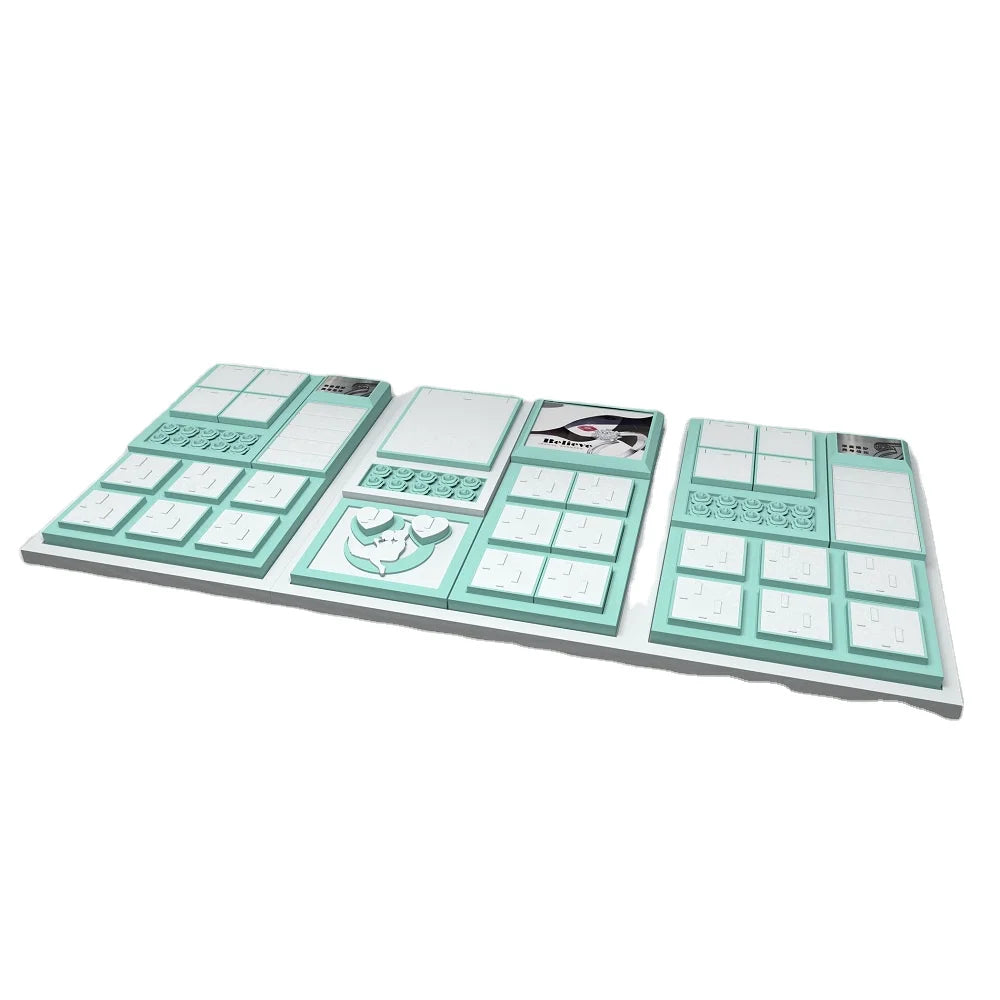 Wholesale Custom Acriliy Marble Pendant Design Jewelry Display Props Stand Kids With Logo