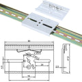 C35 C45 Rail Mounting Clip SnapDIN Guide Rail BuckleAluminum Alloy din Rail Clip
