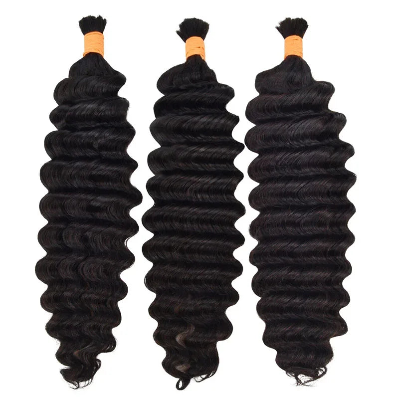 Mira Hot Selling 100% Brazilian Virgin Remy Human Hair Extensions High Quality 18inch Machine Double Weft Bohemian Braids 100g