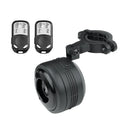Electric Bike Bell Alarm Horn Waterproof with Remote Controller Anti-Theft Vibration Alarm Bike Horn with USB Rechargeable