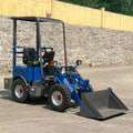 Topsense Brand New Chinese Mini Tractors Electric Loader 400KG 0.4ton Self Loading Small Loader Front End Loader