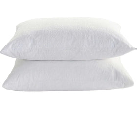 Wholesale Custom Printed Logo Skincare Microfiber Knitted Plain Waterproof for Pillow Case for Hotel Home Hospital Use
