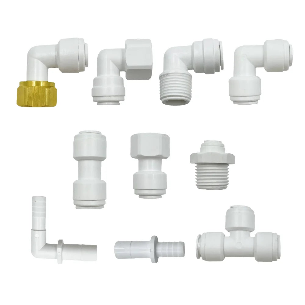 12mm Quick Connect Fittings for RO Water System RV Parts & Accessories Water Pipe Connection