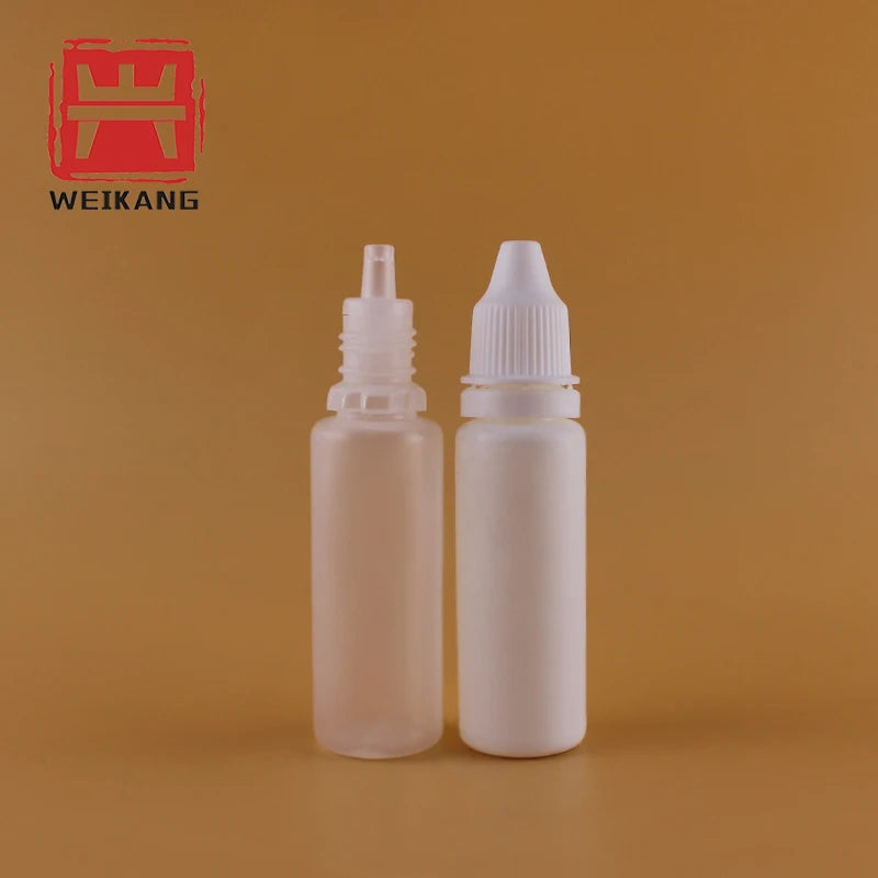 3ml 5ml 10ml 15ml 20ml HDPE LDPE PE Plastic Eye Dropper Bottle