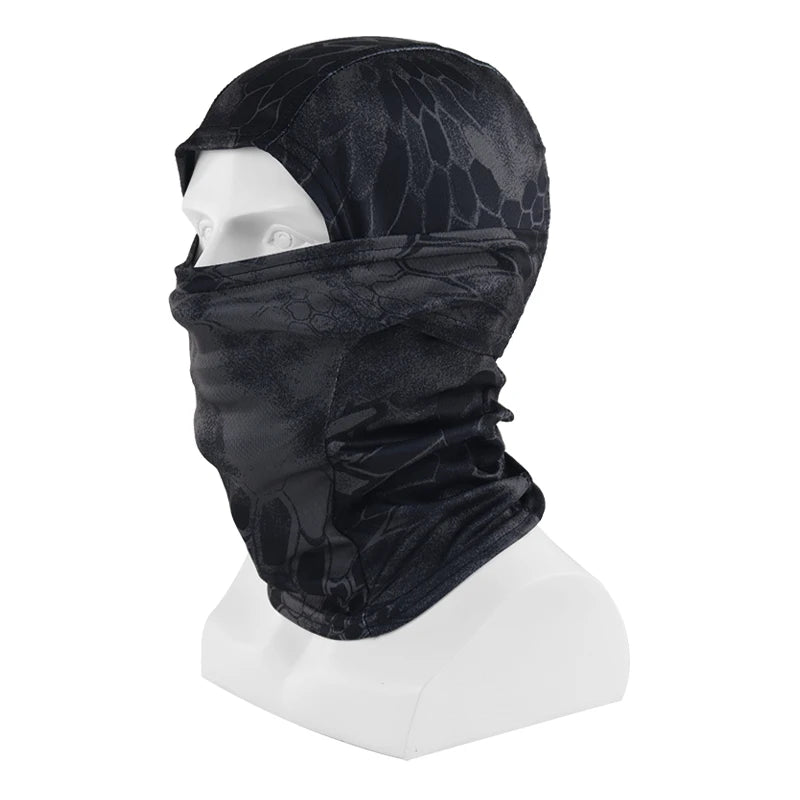 Custom Windproof Ski Mask Balaclava Motorcycle Polyester One Hole Face Mask Balaclava