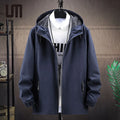 Liu Ming Customized Wholesale 2025 Spring Autumn Men Outerwear Slim Fit Zipper Hooded Jacket