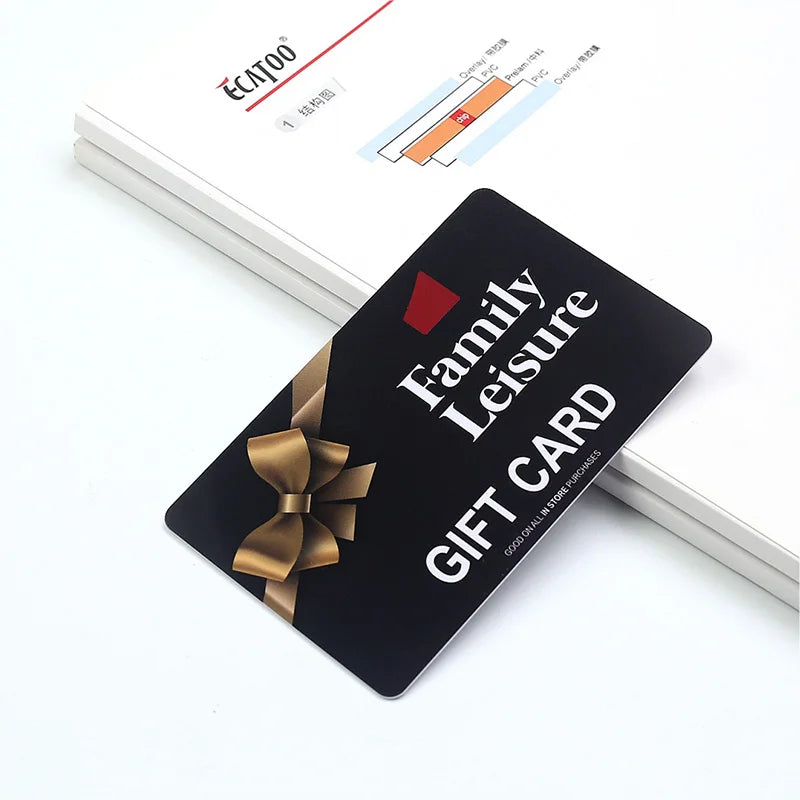 Design Plastic CR80 Barcode Card Gift Card MegaBDM