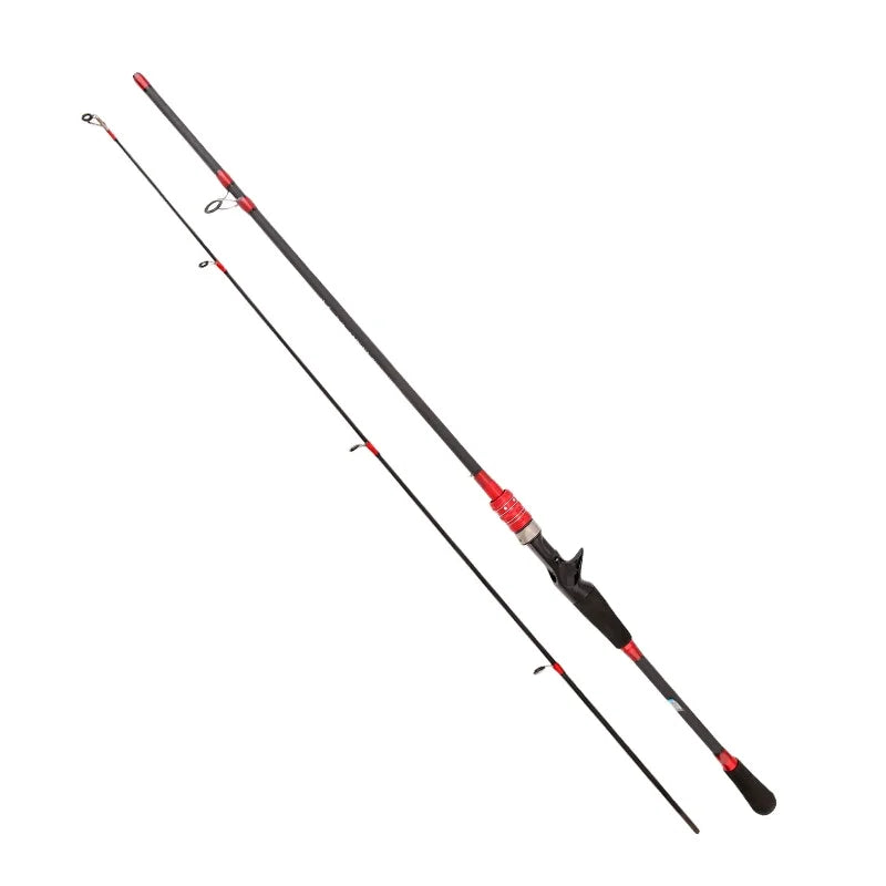 Balanzze 8-44Lb Carbon Fiber Surf Casting Fishing Rod Slow Action Travel Rod for Lake and River Saltwater Fishing