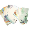 Hot Sale  Stationery Letter Writing Paper and Envelopes Set Ink Painting Design4 Stationary Papers with 2 Envelopes