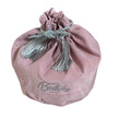 Custom Logo Printed Plush Cotton Velvet Jewelry Bag Soft Velvet Gift Packaging Drawstring Pouch