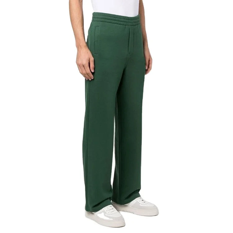 Custom Men Casual Elastic Waistband Track Pants Mens Stacked Flare Sweatpants High Quality Flared Jogger Sports Men Trousers