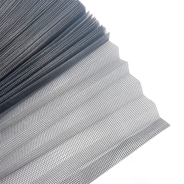 Modern Design Fly Bug-Resistant Polyester Plisse Insect Screen Mesh Waterproof Dirt-Proof Pleated Mosquito Net