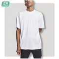 Men's Short Sleeve Regular Fit Jersey T-Shirts Street Fashion Silk Screen Printing Solid Pattern Gym Clothes Custom Streetwear
