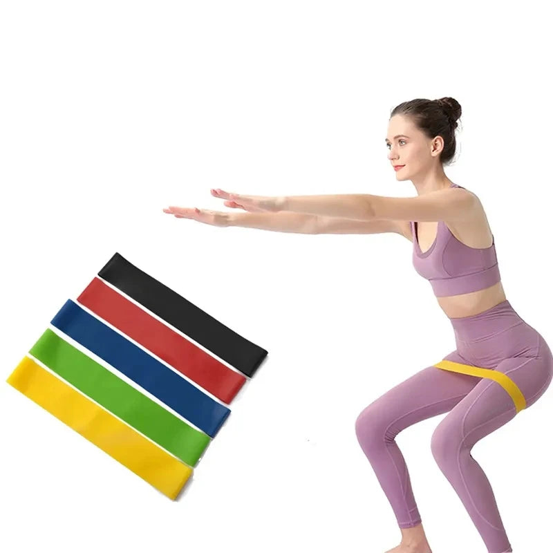 YIWU Home Gym Fitness Equipment  Rubber Loop Latex Resistance Exercise Bands
