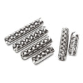 SDPSI DCT Heavy Duty Stainless Steel Toothed Slotted Spring Pins Fasteners with Serrated Slot