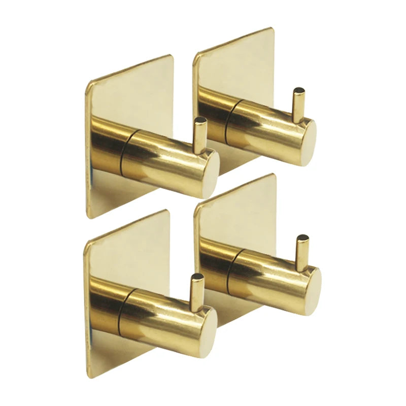 Eco-Friendly Stainless Steel Heavy Duty Multifunctional Wall Mounted Towel and Coat/Robe Hooks HOMEDEC HD-0006
