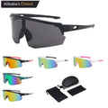 Wholesale New Style Cycling Glasses Fashion Shades Half Frame Custom Logo Sports Sunglasses for Men and Women
