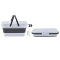 Collapsible Sink Outdoor Camping Picnic BasketPortable Foldable Tub Basin Bucket with Sturdy Handle