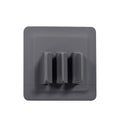 Waterproof Hotel Bathroom Silicone Rubber Organizer Toothbrush Holder Wall Mount Sturdy Durable Hook Toothbrush Holder