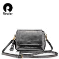 LOVEVOOK Brands Ladies Realer Split Leather Handbag Shoulder Bag Messenger Bags Real Genuine Leather Bags