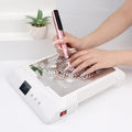 Wholesale Nail Dust Collector Professional Strong Power Nail Salon Extractor Fan Built in Vacuum Cleanr for Nail Art Equipment