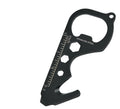 HXY Custom Flat Multifunction 4-in-1 Stainless Steel Key & Ruler Bottle/Beer/Counter Opener-Various Promotions Cheap Gift