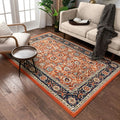 Wholesale Washable Living Room Area Rugs Faux Wool Microfiber Carpet Soft Print Floor Mat