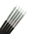 5pcs Silicone Pen Nail Art Engraving and Embossing Pen Nail Art Silicone Tool for Nail Salon Elastic Brush Pen