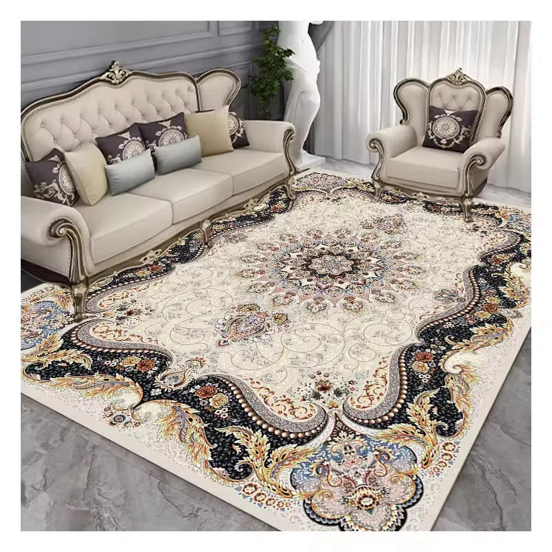 Area Rugs & Sets Luxury Machine Washable Bedding Set Polyester 3d Carpet Accept OEM ODM