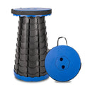 Portable Telescopic Camping Stool Foldable Outdoor Furniture Extendable Pocket Chair Retractable Garden Seat Fishing Chair