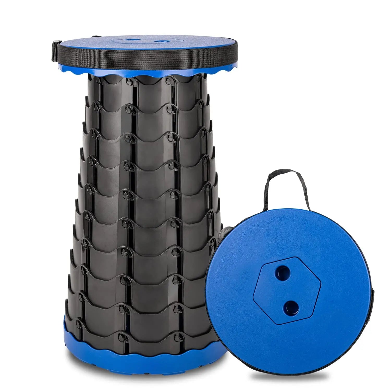 Portable Telescopic Camping Stool Foldable Outdoor Furniture Extendable Pocket Chair Retractable Garden Seat Fishing Chair