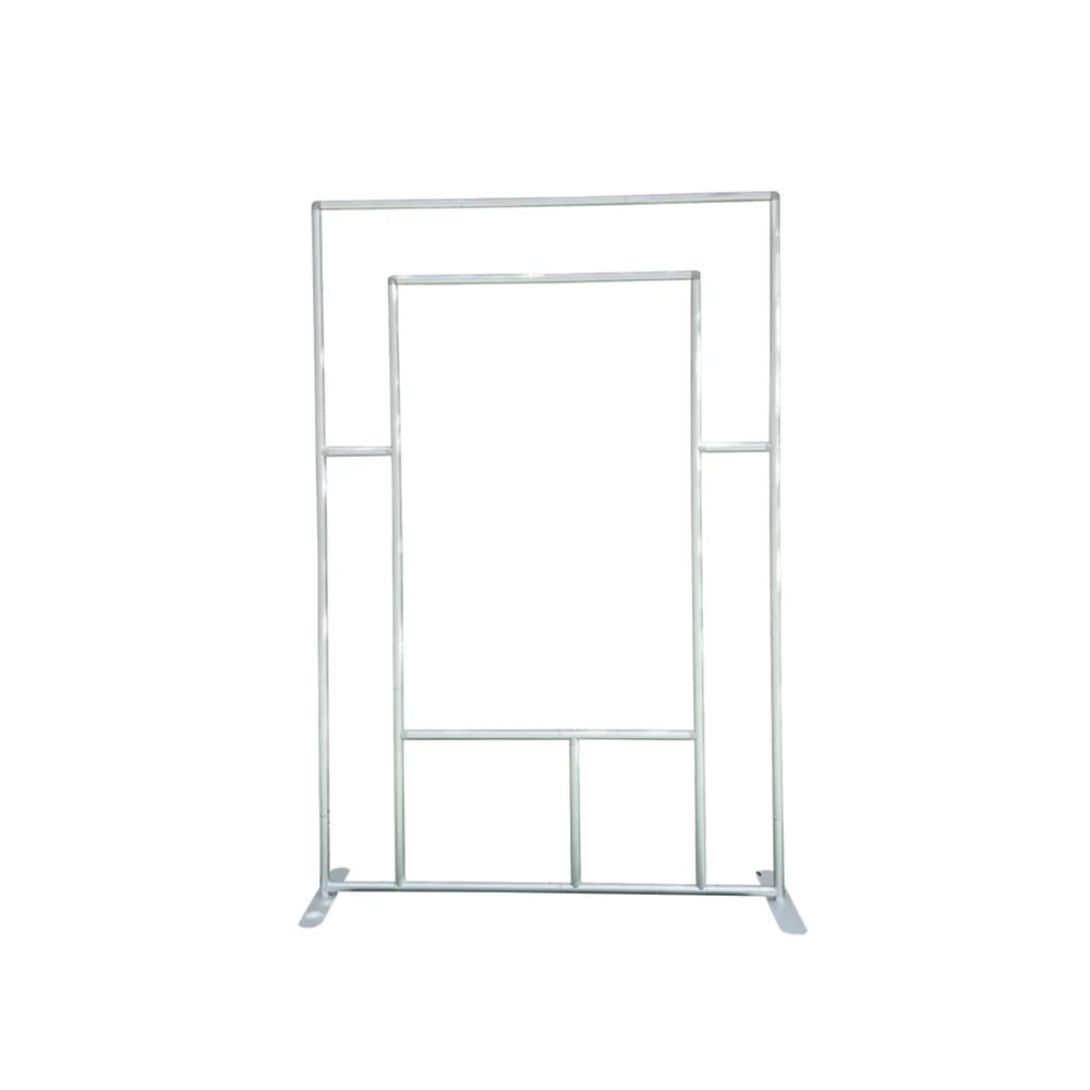 Custom Alloy Material Open Square Backdrop Stand
