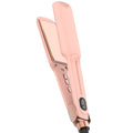 Light pink Titanium Coating Flat Iron MCH Fast Heat Hair Straightener Professional Infrared Hair Tool for Straight and Curling
