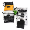 Custom Bag Smell Proof PU Leather Waterproof Medicine Storage Carbon Lined Odor Smell Proof Bag With Lock Odorless Bags
