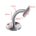 Stainless Steel Outdoor Modern Stair Railing Support Adjustable Mounting Bracket with Customized Size for Handrail Brackets