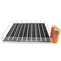 Heavy Duty Single-Sided Freestanding Supermarket Rack 8 Shelves Customizable Size Gravity Roller Display Sliding Shelf