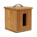 Bamboo Coffee Bag Storage Box Bamboo Countertop Tea Bag Holder Tea Bag Caddy Organizer